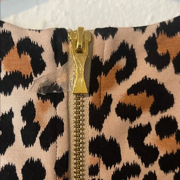 Kate Spade Leopard Print Dress with Red Flower - Picture 8 of 8